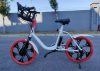 Uhlíková 20" elektrické mestské bicykle s košíkom