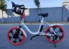 Uhlíková 20" elektrické mestské bicykle s košíkom