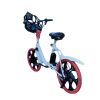 Uhlíková 20" elektrické mestské bicykle s košíkom