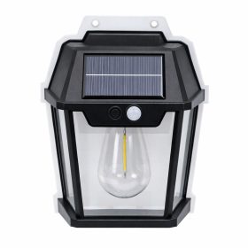 Napelemes, mozgásérzékelős kültéri világítás