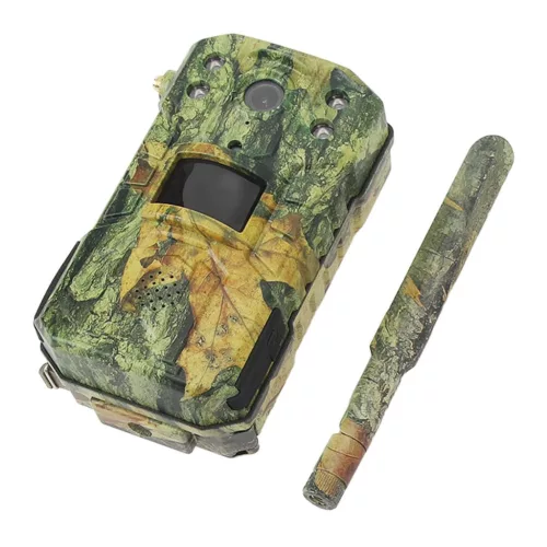 4G SIM napelemes vadkamera élőkép, PIR mozgásérzékelő, QHD videó, éjszakai mód