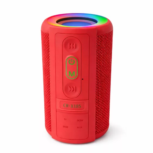 CR-X185 Bluetooth RGB reproduktor, červený - výhodná cena