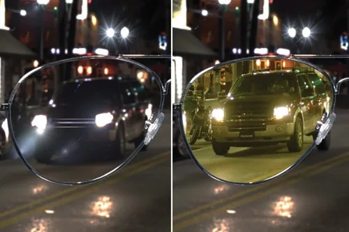 Okuliare na zlepšenie nočného videnia