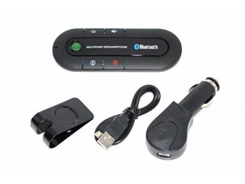 Preklad:

"AlphaOne Bluetooth univerzálny handsfree do auta - Pre bezpečnú jazdu."