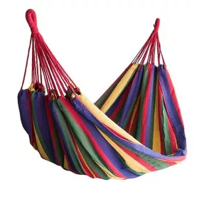 Domáca závesná posteľ pre dve osoby, červená