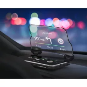   GPS HUD displej pre smartfóny – Premietnite obrazovku svojho telefónu na priehľadný displej!