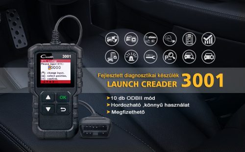 Čítačka chýb OBDII Creader 3001