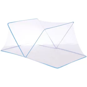   V rozkládacej sieti proti komárom na postele – Ochrana pred uštipnutím komárov, 190x100 cm