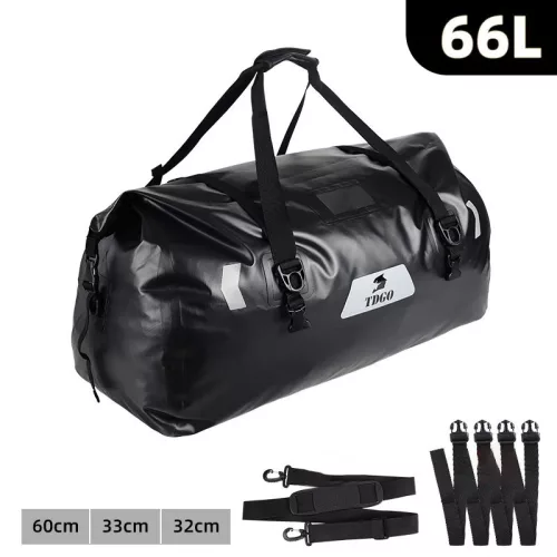 Motocyklová taška 65l Čierna