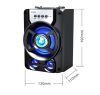 Otec 518 Bluetooth reproduktor - Buďte kráľom zábavy, malá veľkosť, dokonalý zvuk, bezdrôtové pripojenie!