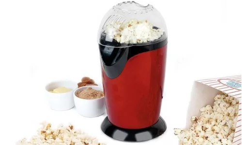 Stroj na výrobu popcornu.