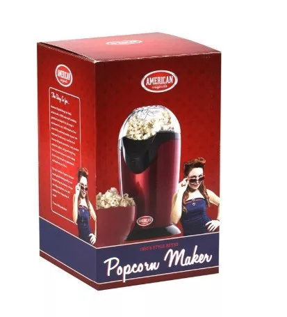 Stroj na výrobu popcornu.