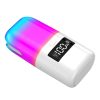 Blasterra Vezeték nélküli Bluetooth fülhallgató beépített hangszóróval és mikrofonnal, RGB töltőtokkal és LED kijelzővel