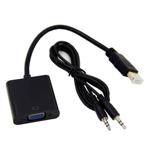HDMI - VGA adaptér, s audio konverziou