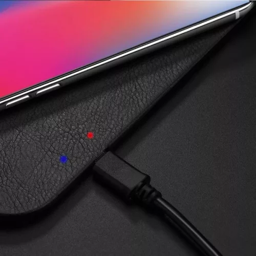 Bezdrôtová Qi mobilná nabíjačka podložka pod myš