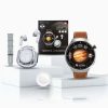 d21 watch set strieborná oranžová