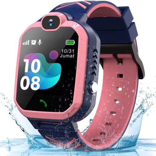 V bunke je ružový detský inteligentný hodinky Kido H1-2G.