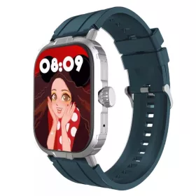   V bunke je nasledovný text:

NovaTime sivá-modrá inteligentné hodinky - Zdravotné monitorovanie Bluetooth, šport, tepová frekvencia, kyslík v krvi, viac funkcií