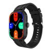Čierne inteligentné hodinky NovaTime - Zdravotný monitor Bluetooth, šport, tep, kyslík v krvi, viac funkcií
