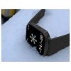 Čierne inteligentné hodinky NovaTime - Zdravotný monitor Bluetooth, šport, tep, kyslík v krvi, viac funkcií
