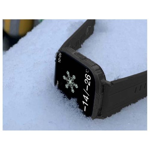 Čierne inteligentné hodinky NovaTime - Zdravotný monitor Bluetooth, šport, tep, kyslík v krvi, viac funkcií