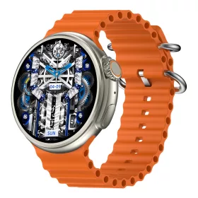   Chronoflex inteligentné hodinky oranžová - s kompasovou funkciou Rozšírené funkcie sledovania zdravia - Dvojitý remienok