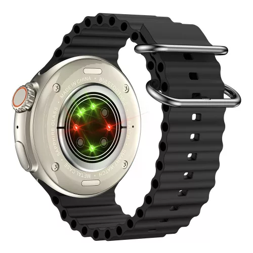 ChronoFlex Inteligentné hodinky čierne – s kompasovou funkciou Pokročilé funkcie na monitorovanie zdravia - Dvojitý remienok