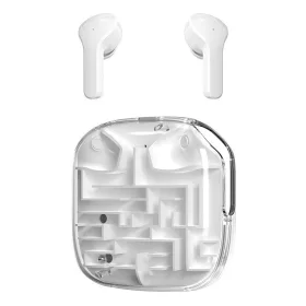 Bezdrôtové slúchadlá bluetooth Maze, biela