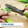 5 pengés fűszernövény vágó olló