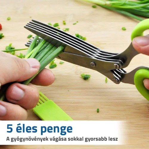 5 pengos fűszernövény vágó olló
