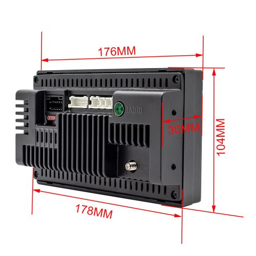 7" univerzális Android autós multimédia – GPS, Bluetooth, CarPlay