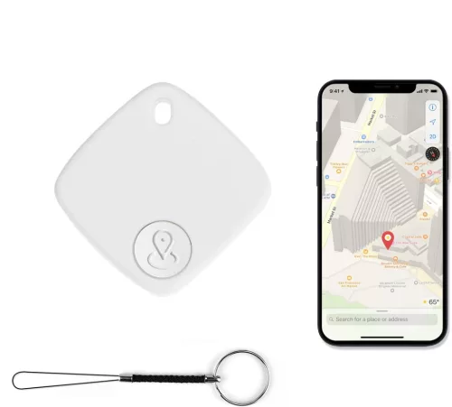 Inteligentné sledovanie - Kľúče, telefón, domáce zviera vyhľadávací nástroj, biely