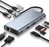 USB Type-C HUB 11 portos átalakító