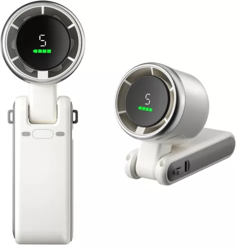 Mini ručný ventilátor - Nastaviteľná rýchlosť, vysoký výkon, prenosné prevedenie.