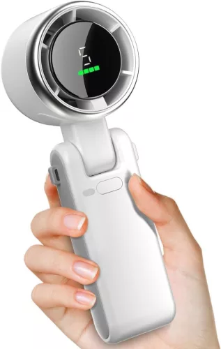 Mini ručný ventilátor - Nastaviteľná rýchlosť, vysoký výkon, prenosné prevedenie.