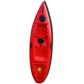 Jednomiestna kajak červená