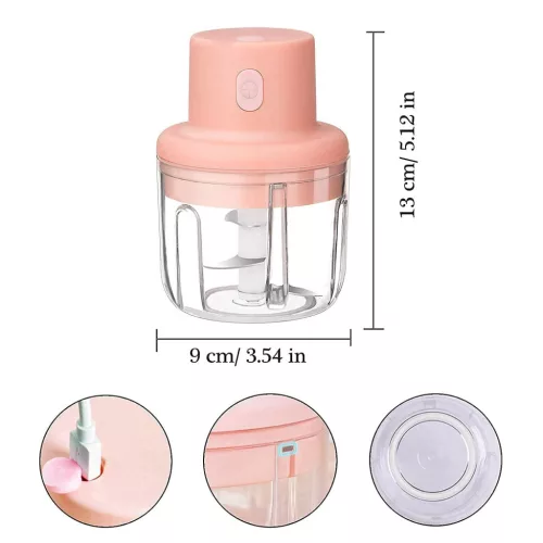 Bezdrôtový elektrický drvič 250 ml