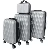 Súprava cestovných kufrov 4 ks sivá