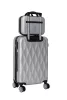 Súprava cestovných kufrov 4 ks sivá