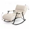 RelaxRocker világos fehér hintaszék