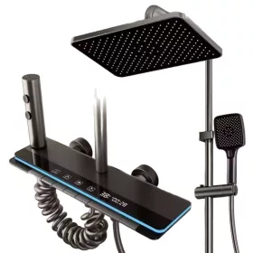 Prémium okos zuhanyrendszer digitális kijelzővel