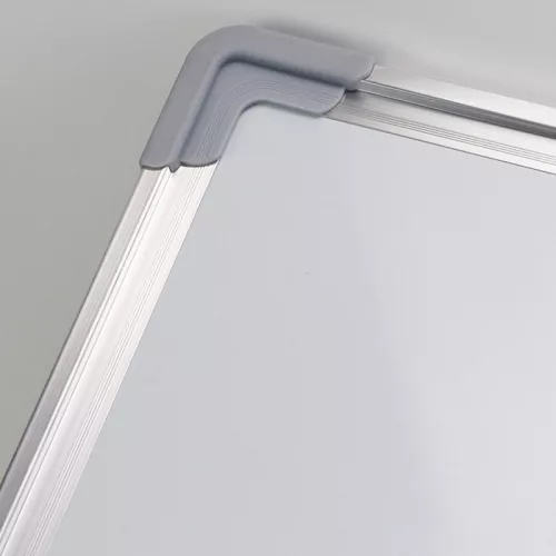 Magnetická biela tabuľa – tabuľa na zavesenie na stenu s možnosťou stierania, vhodná do domácnosti, kancelárie a na výučbu, 60 x 90 cm