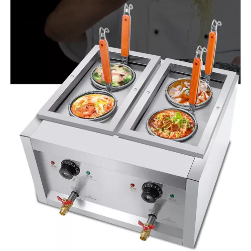Profesionálny elektrický varič cestovín – so 4 varnými košmi - výhodná cena