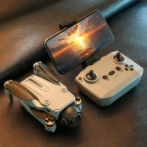 Dron i5 PRO – dvojitá kamera s rozlíšením 4K – s 2 batériami