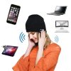 Čierna bluetooth čiapka - Počúvajte hudbu ľahko aj počas zimných mesiacov.