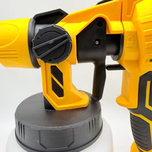 Vezeték nélküli festékszóró pisztoly 2 db 24V akkumulátorral