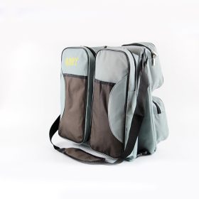   Prenosná detská postieľka, taška a prebaľovací pult v jednom.