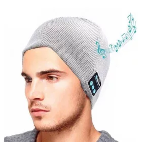 Čiapka s Bluetooth, sivá
