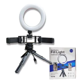   Selfi LED lampa dar tripod statív s káblovým diaľkovým ovládačom