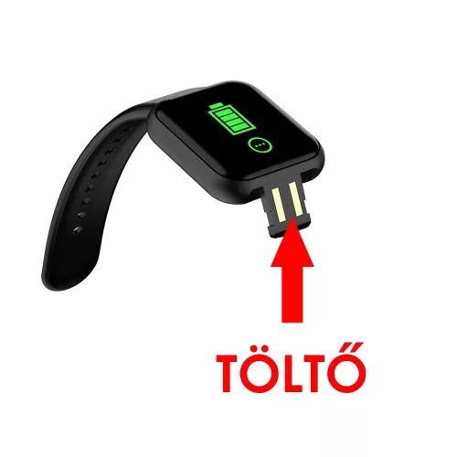 Salvus inteligentné hodinky čierne